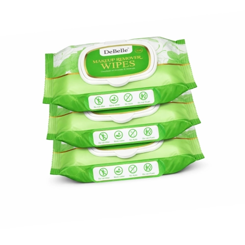 Aloe Vera & Avocado Facial Wet Wipes  (Pack of 3)